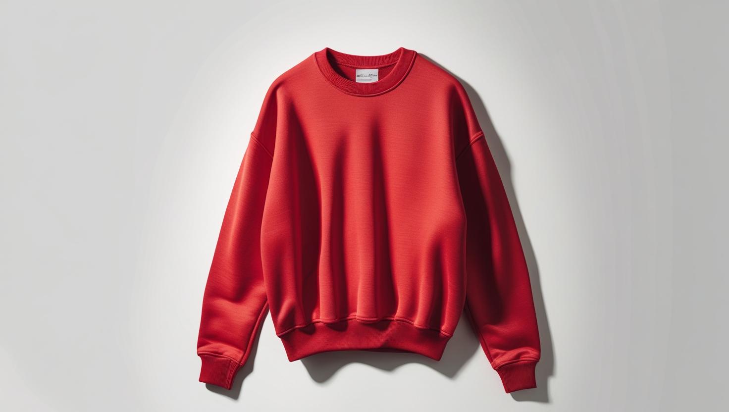 【L】トレーナー　赤