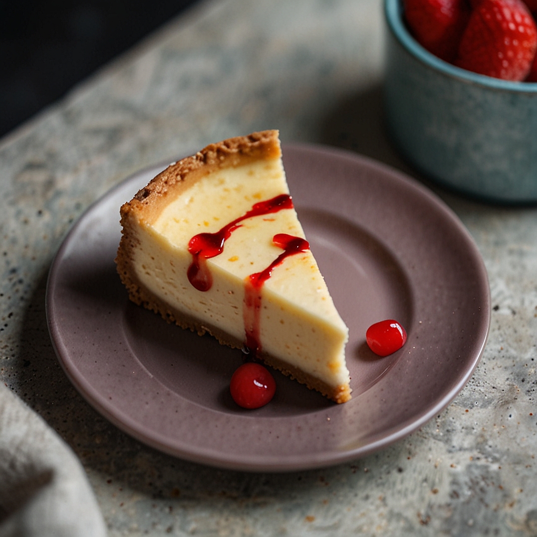 【1ピース】濃厚チーズを楽しむベイクドチーズケーキ